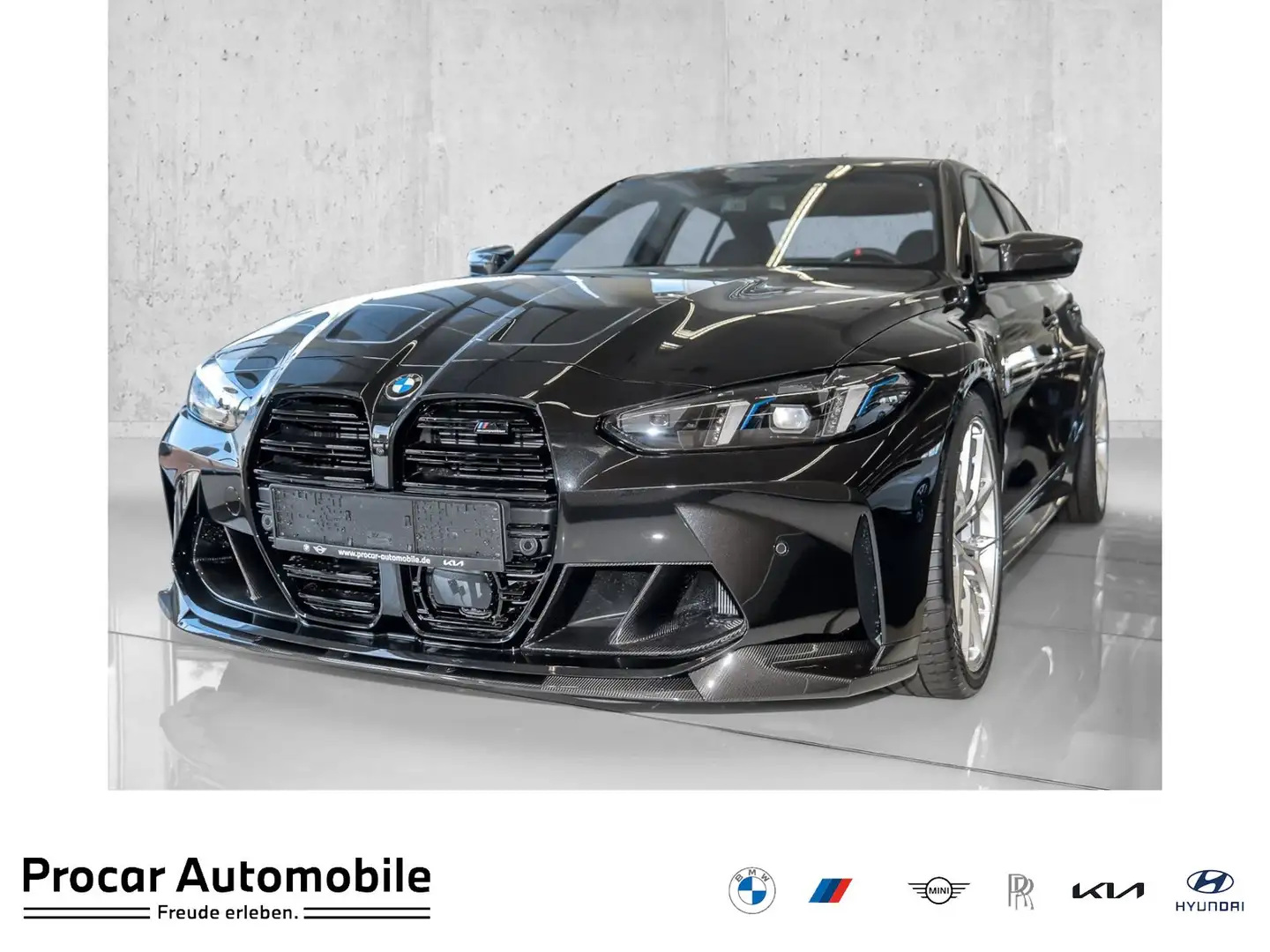 BMW M3 Competition M xDrive + Akrapovic + M Performance F Negru - 1