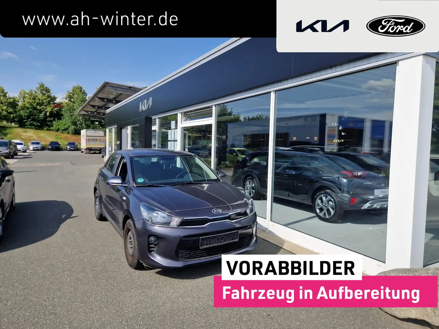 Kia Rio 1,2 Edition 7 Klima Sitzhzg PDC Grau - 1