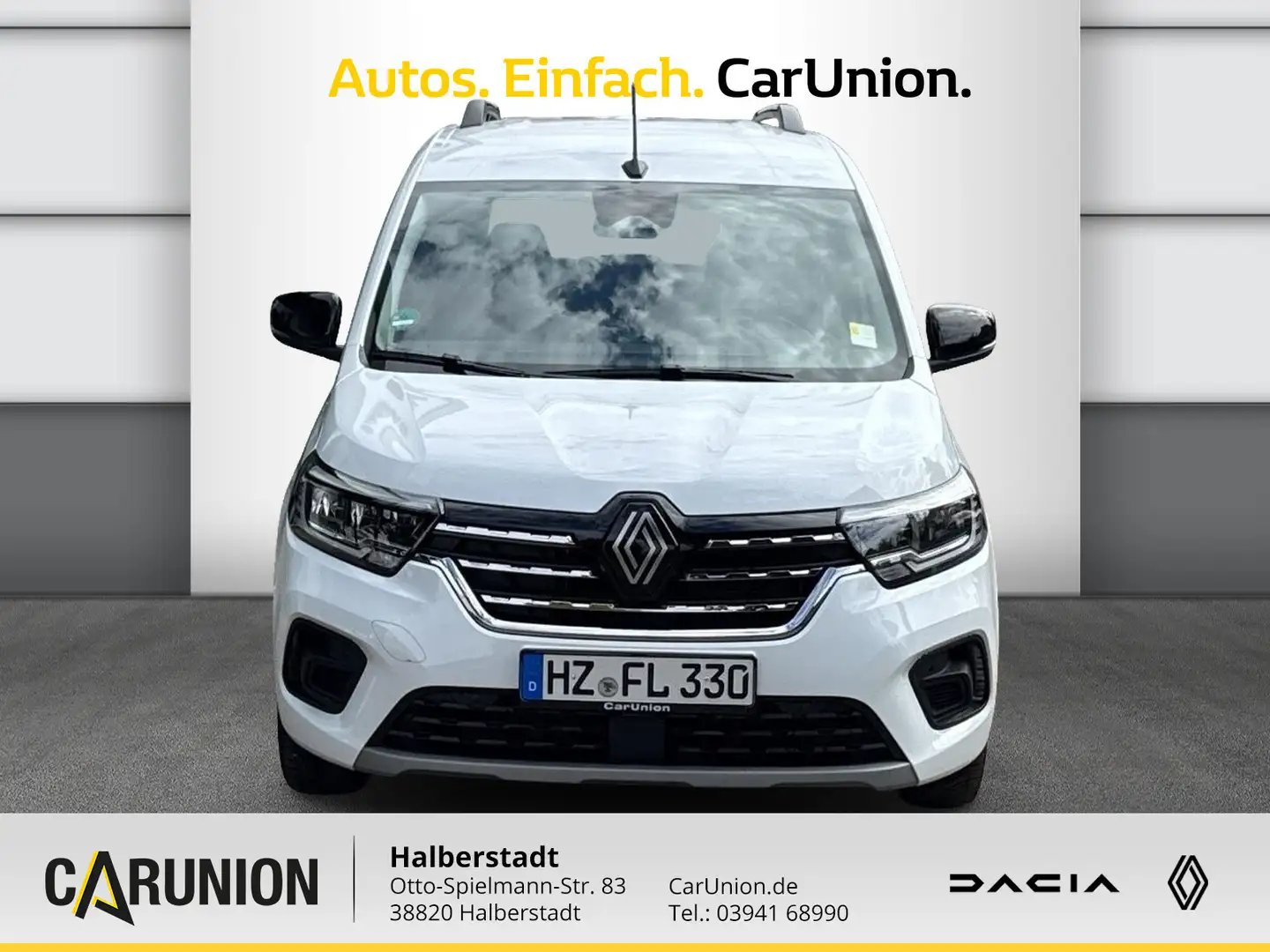 Renault Kangoo PKW TECHNO TCe 130 PDC Navi SHZ Weiß - 2