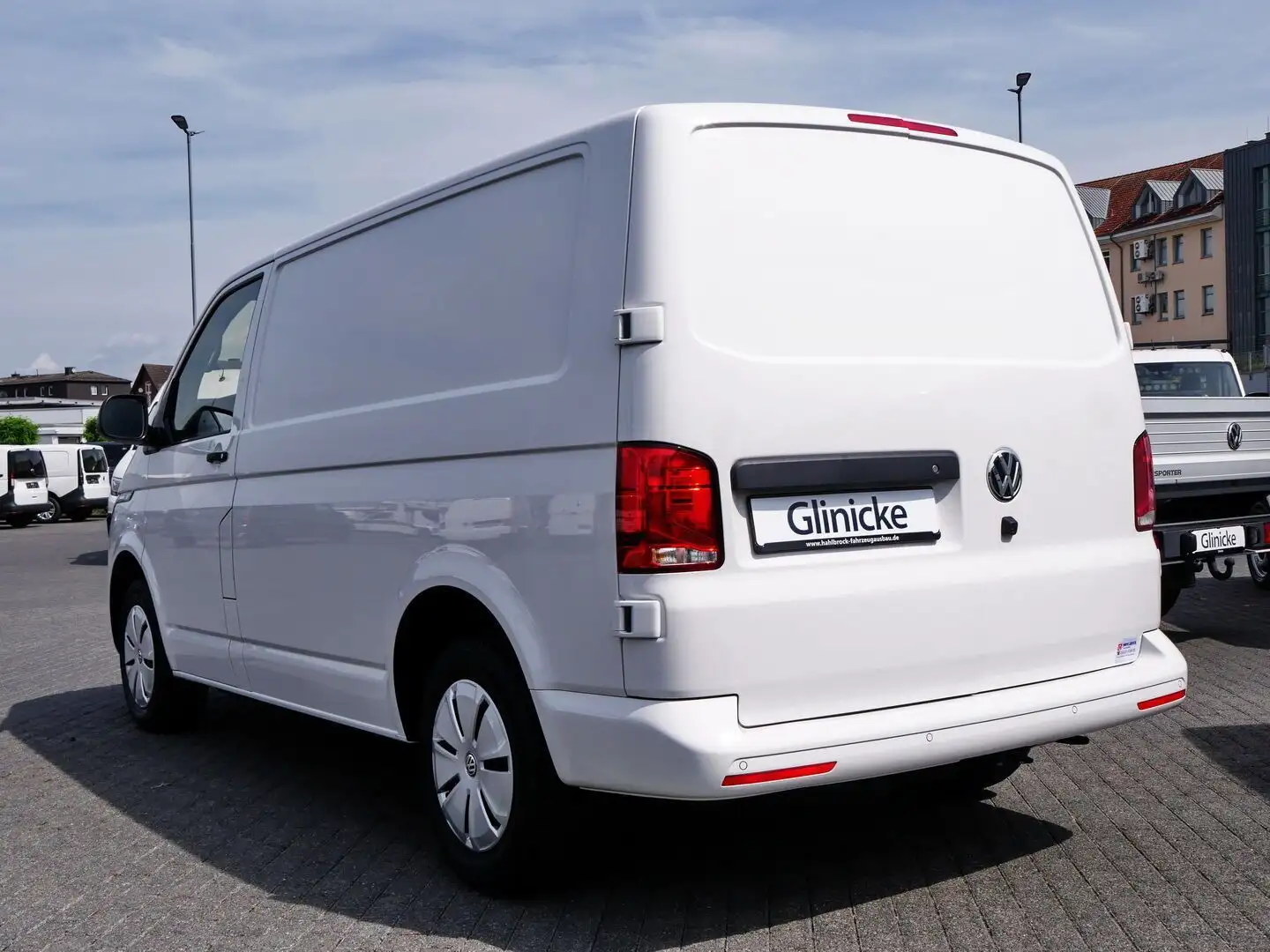 Volkswagen T6.1 Transporter T6.1 Kasten 2.0 TDI Frischedienst Kamera PDC SHZ Blanco - 2
