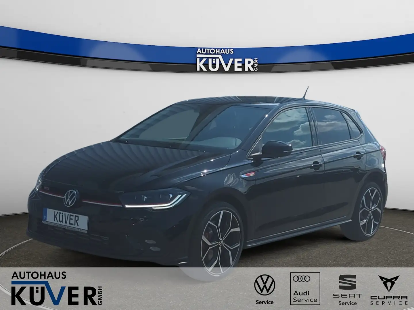 Volkswagen Polo GTI 2,0 TSI DSG Navi+ACC+Matrix+IQ+Shzg+18´´ Black - 1
