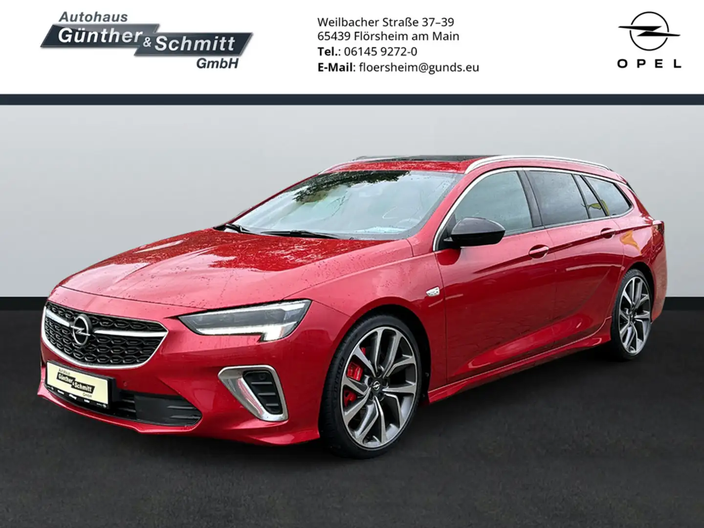 Opel Insignia B Sports Tourer 2.0 GSi 4x4 PDC HUD Rot - 1
