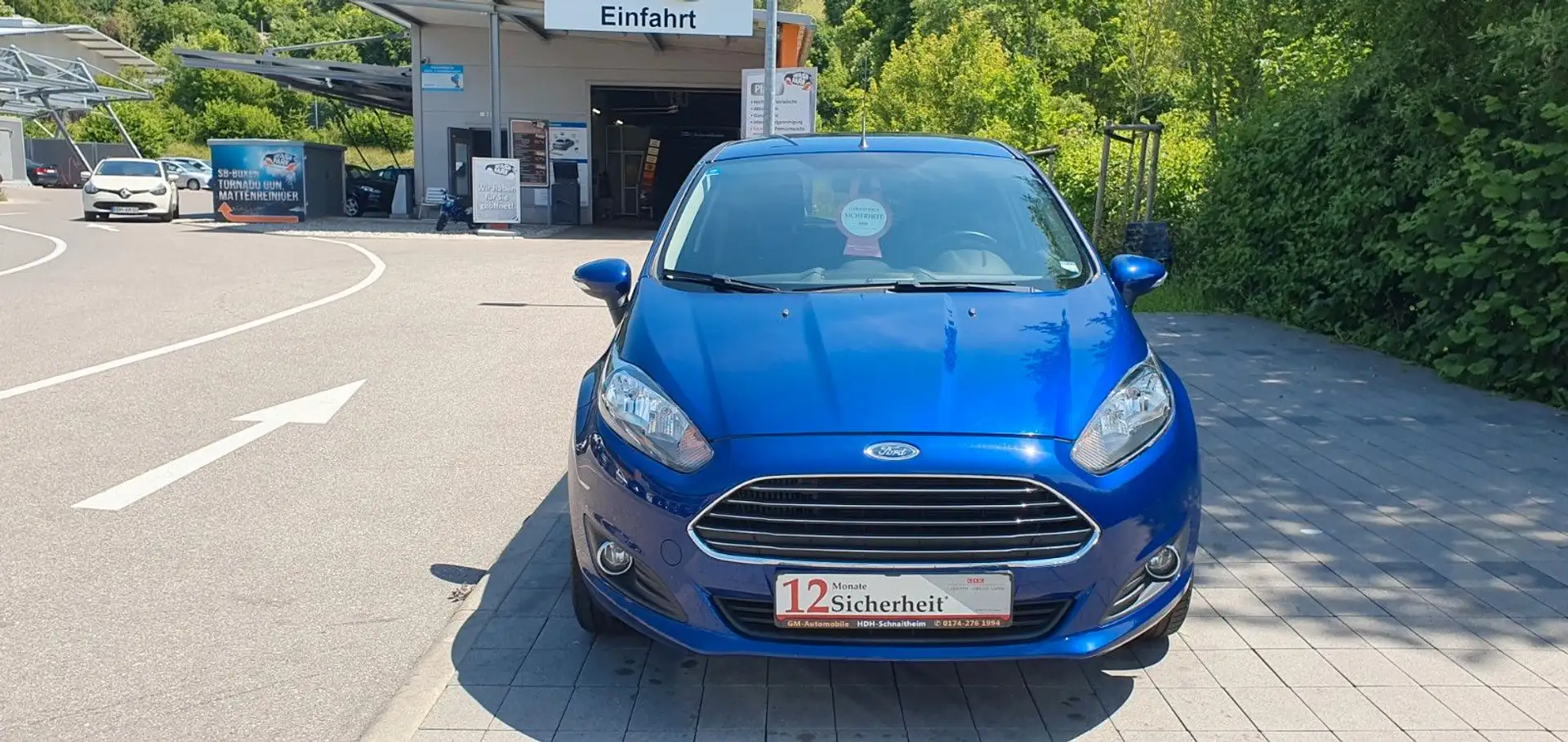 Ford Fiesta Sync Edition*TÜV-NEU*SEHR GEPFLEGT*SHZ* Blau - 2