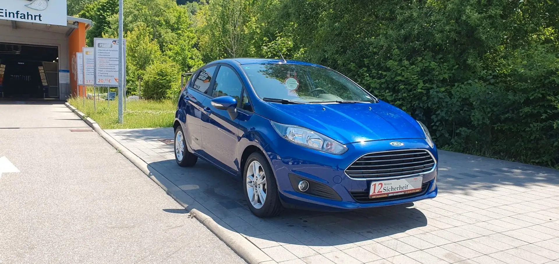 Ford Fiesta Sync Edition*TÜV-NEU*SEHR GEPFLEGT*SHZ* Blau - 1