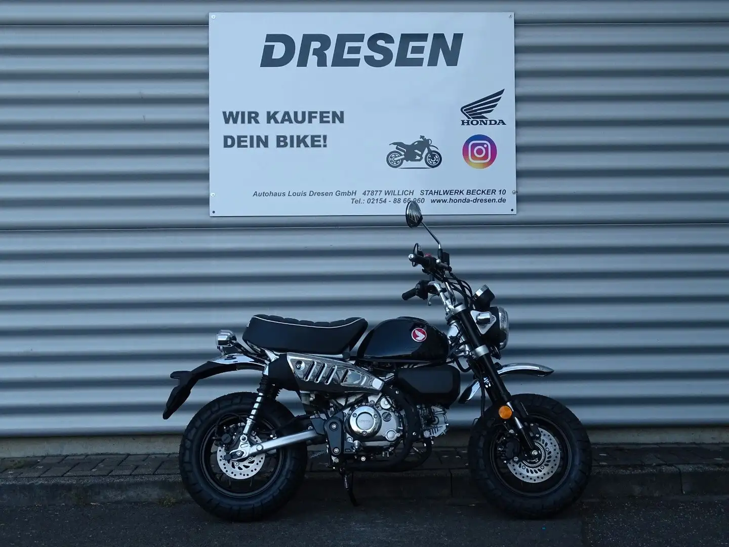 Honda Monkey 125 ABS * 6 Jahre Garantie * sofort * Black - 1