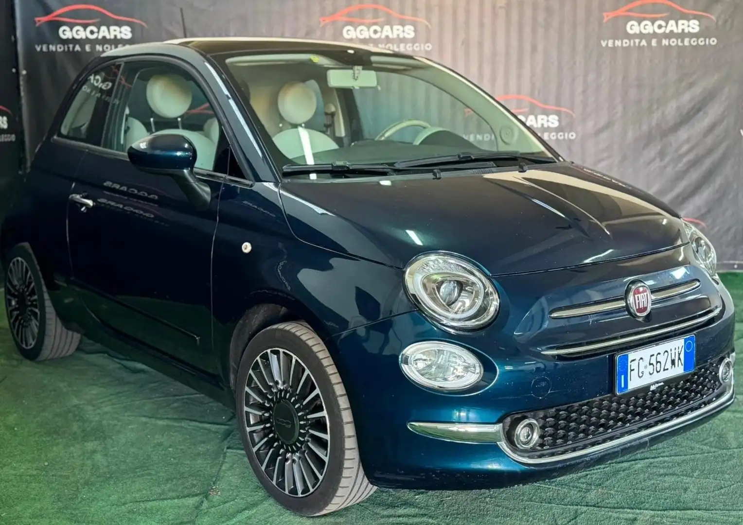 Fiat 500 500 III 2015 1.2 Lounge 69cv Blu/Azzurro - 1