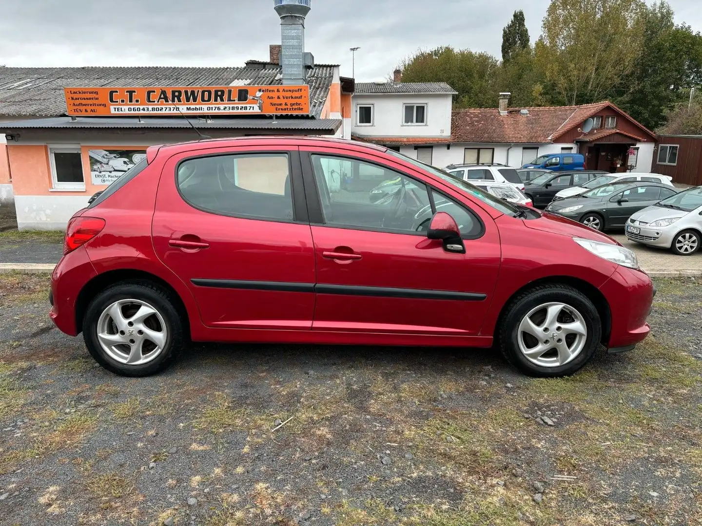 Peugeot 207 TÜV NEU / SERVICE NEU / KLIMA Rot - 2