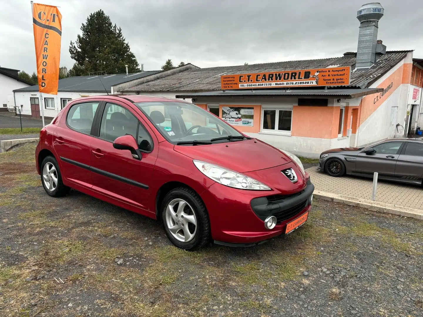 Peugeot 207 TÜV NEU / SERVICE NEU / KLIMA Rot - 1