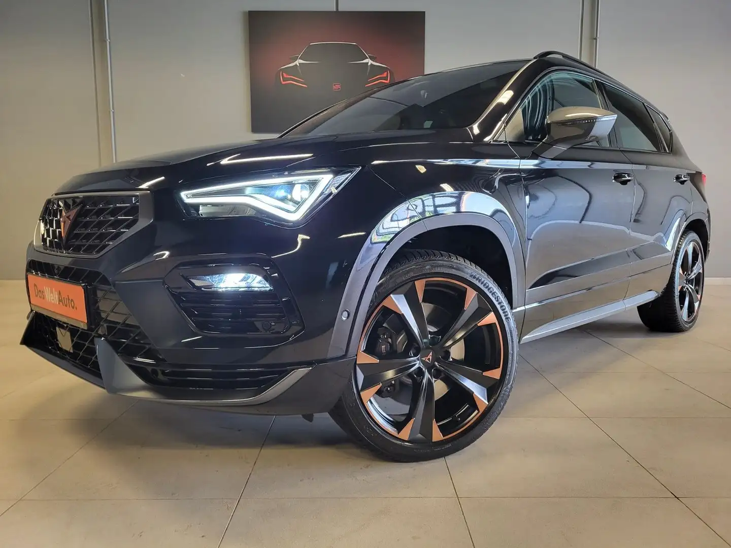 CUPRA Ateca -VZ- 2.0 TSI DSG 4Drive *AHK*Panor.*360°* Schwarz - 2