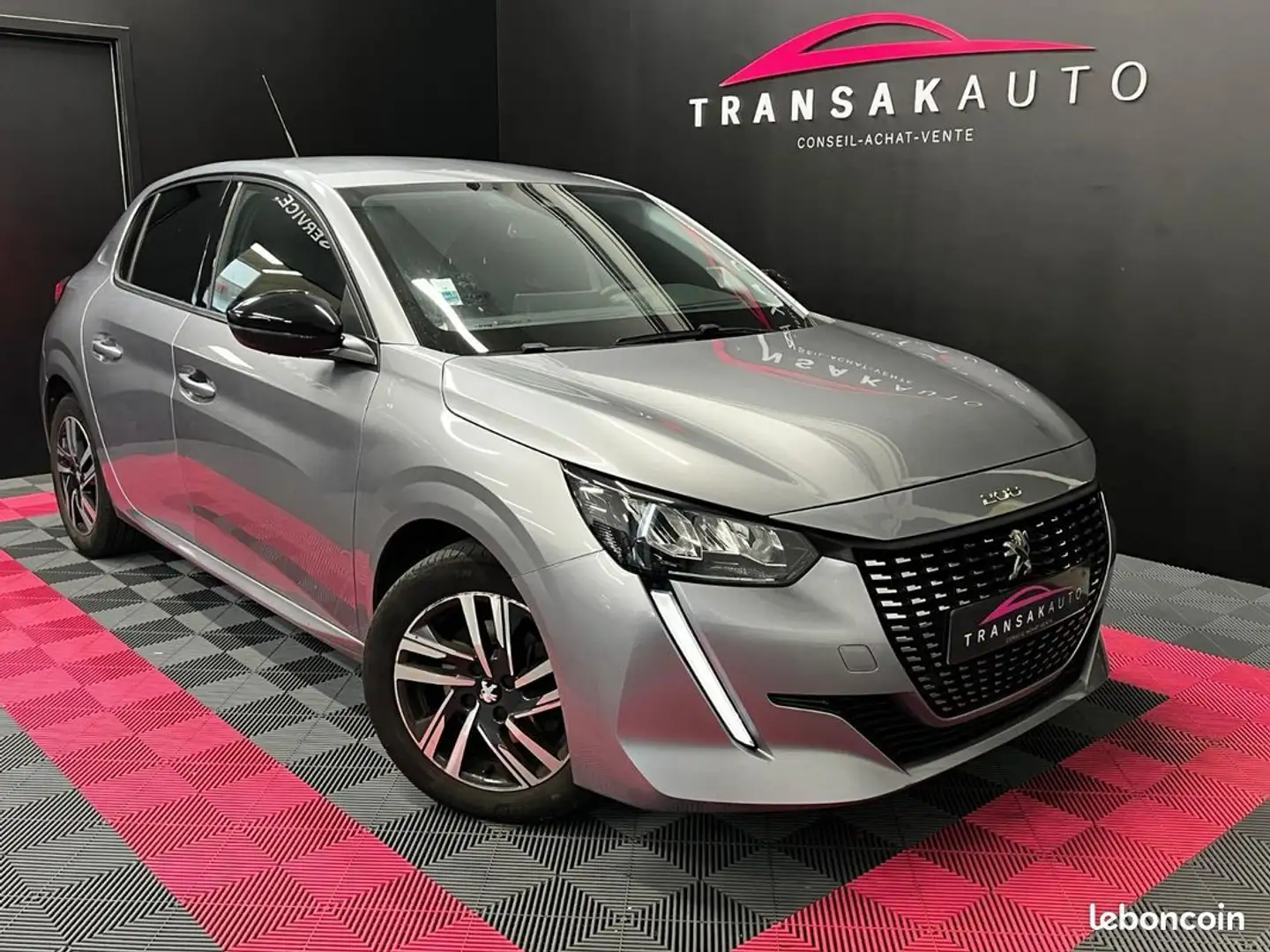 Peugeot 208 PureTech 100 SS BVM6 Allure PREMIERE MAIN APPLE CARPLAY CAMERA 360 Grigio - 1