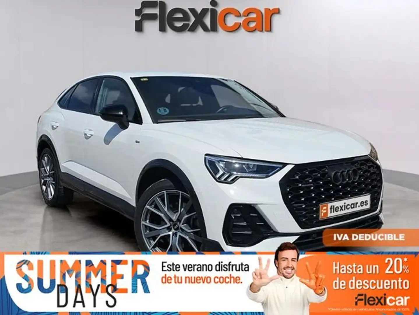 Audi Q3 40 TDI Black line quattro S tronic 147kW Blanco - 1
