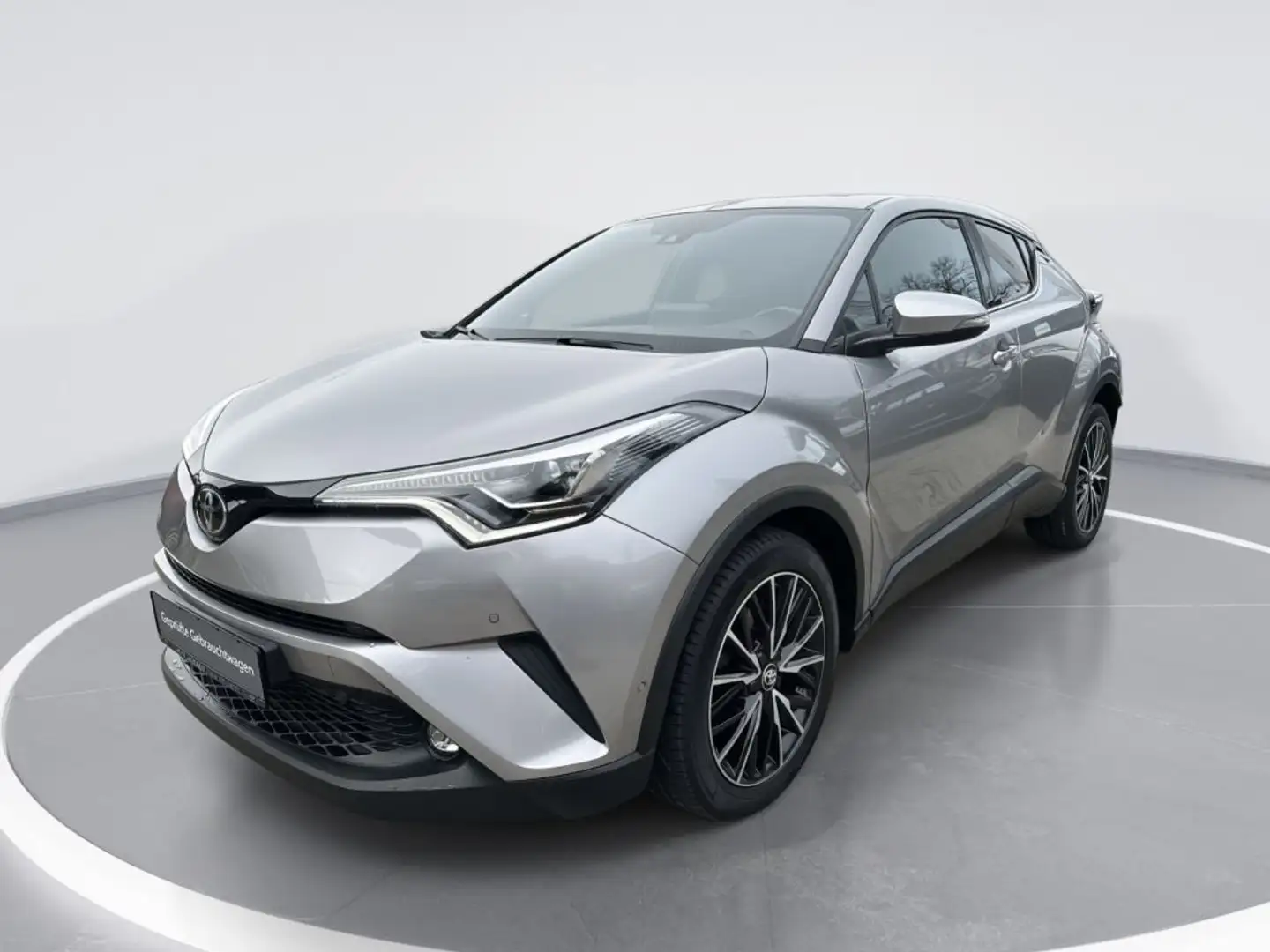 Toyota C-HR 1.2 Turbo Lounge Smart-Key Alu 18 Zoll DAB Silber - 1