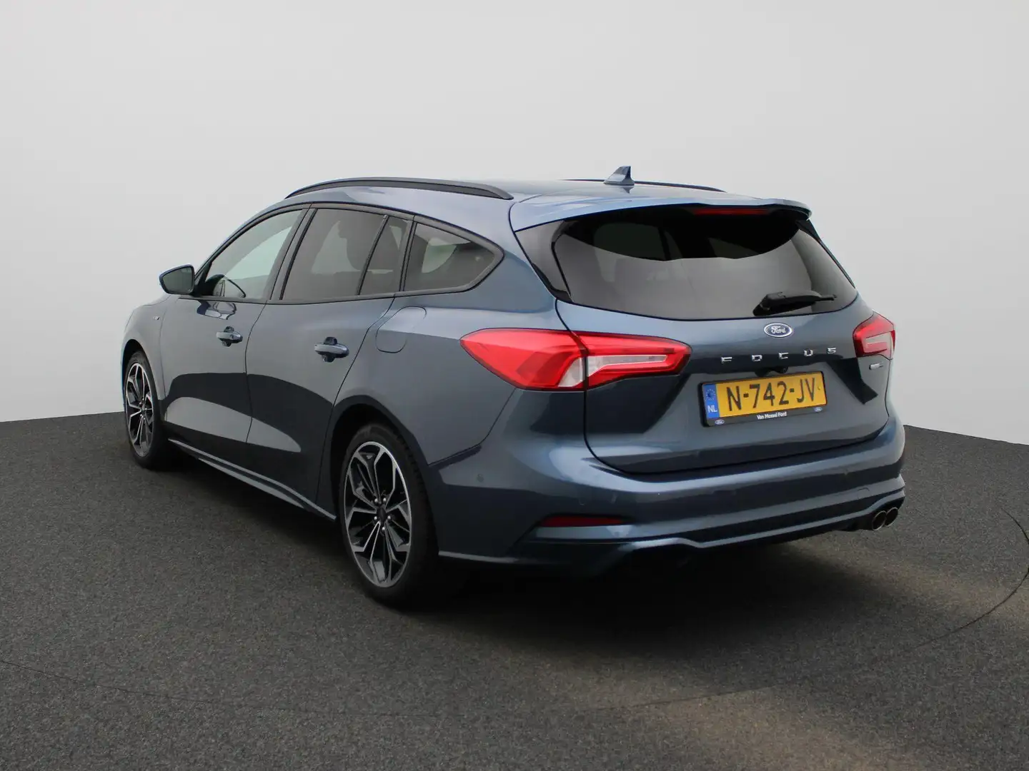 Ford Focus Wagon 1.0 EcoBoost Hybrid ST Line X Business | NAV Bleu - 2