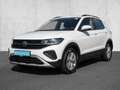 Volkswagen T-Cross 1.0 TSI DSG Life AUT KAM LED LM PDC SHZ Weiß - thumbnail 2