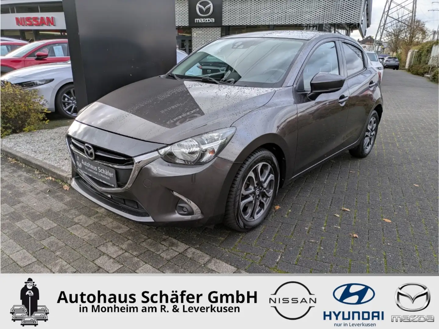 Mazda 2 Sports-Line Skyactiv-G Klimaautom DAB SHZ Keyless Grau - 1