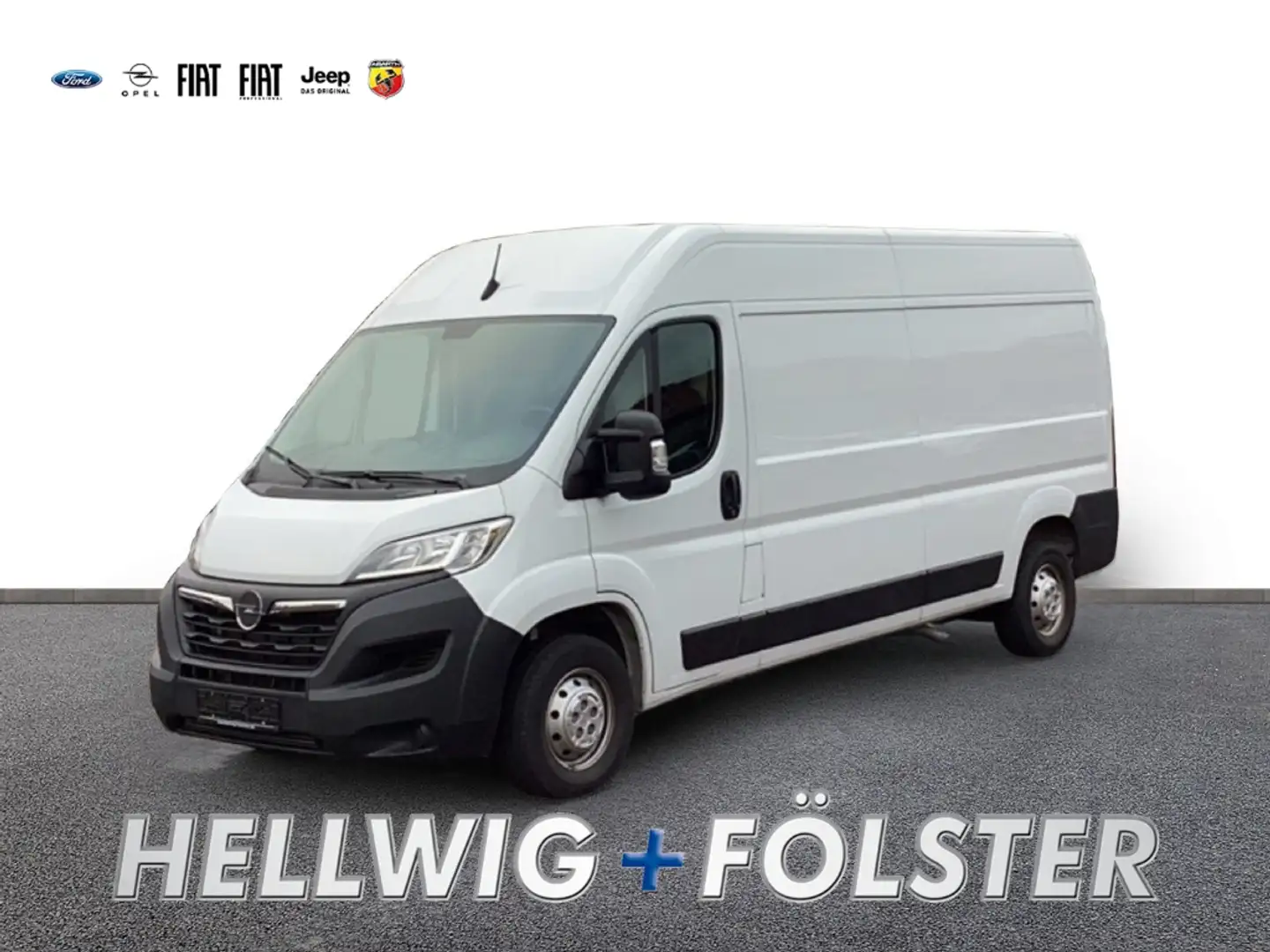 Opel Movano Cargo L3H2 + RFK + PDC + Klima + Navi + Apple CarP Weiß - 1