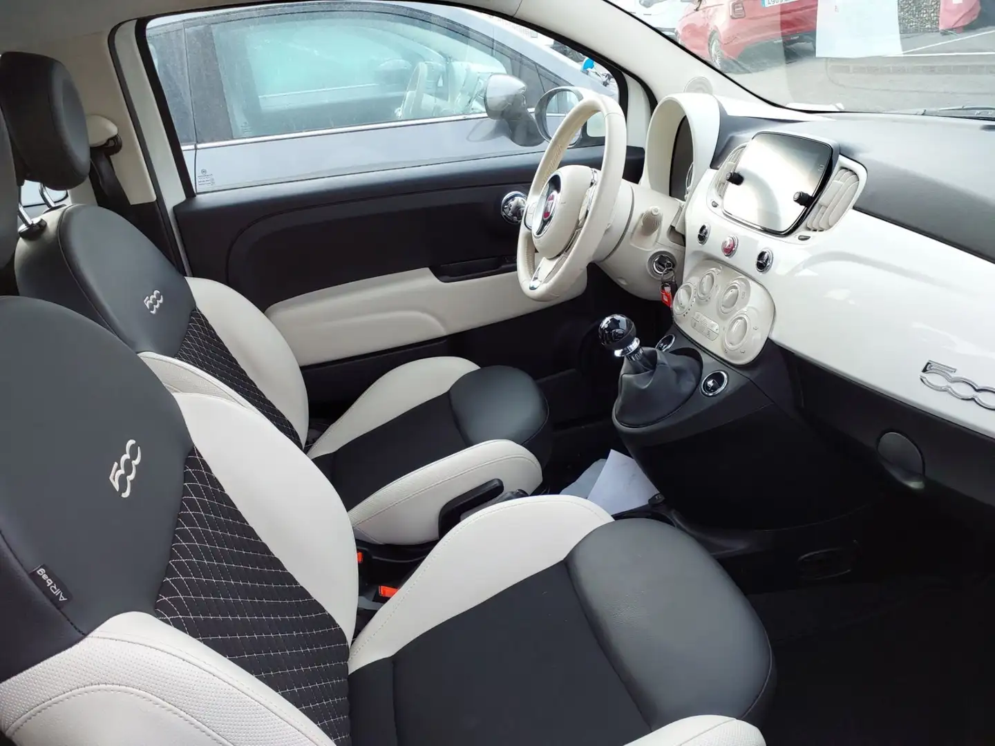 Fiat 500 1.0i MHEV Dolcevita Blanc - 2