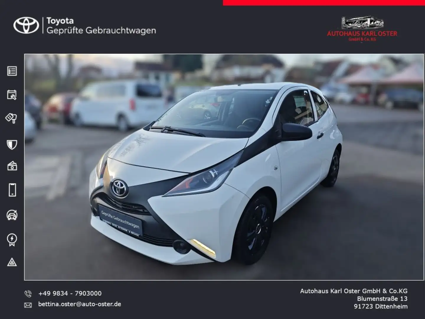 Toyota Aygo X Weiß - 1