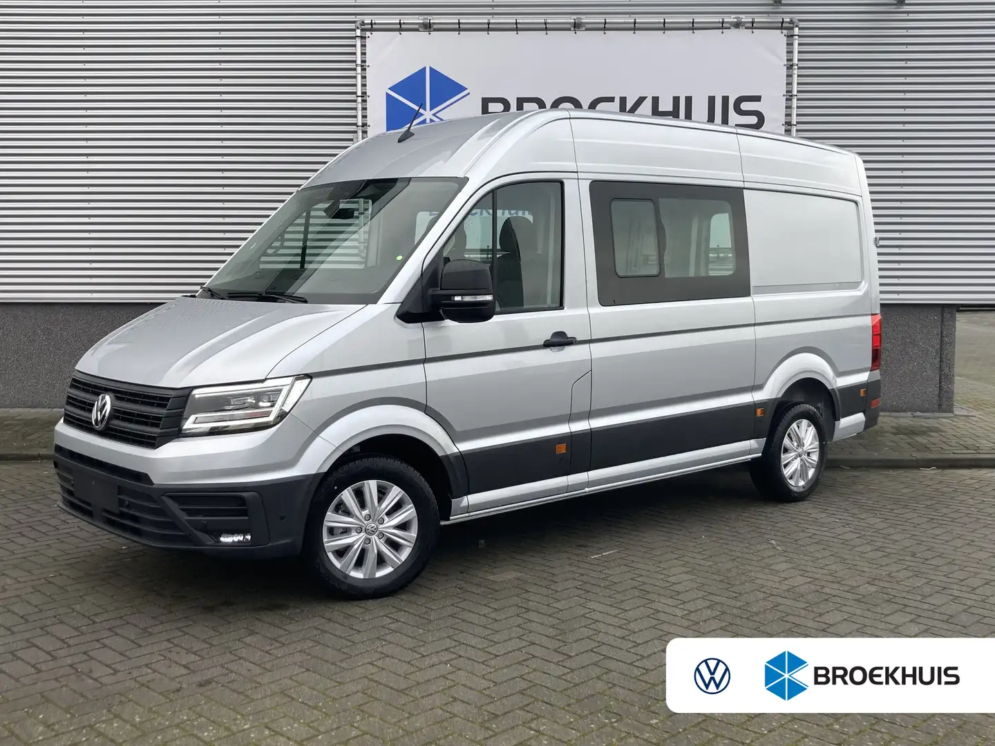 Volkswagen Crafter Exclusive 140 pk | Exclusive | Led | Adaptive Crui Grijs - 1