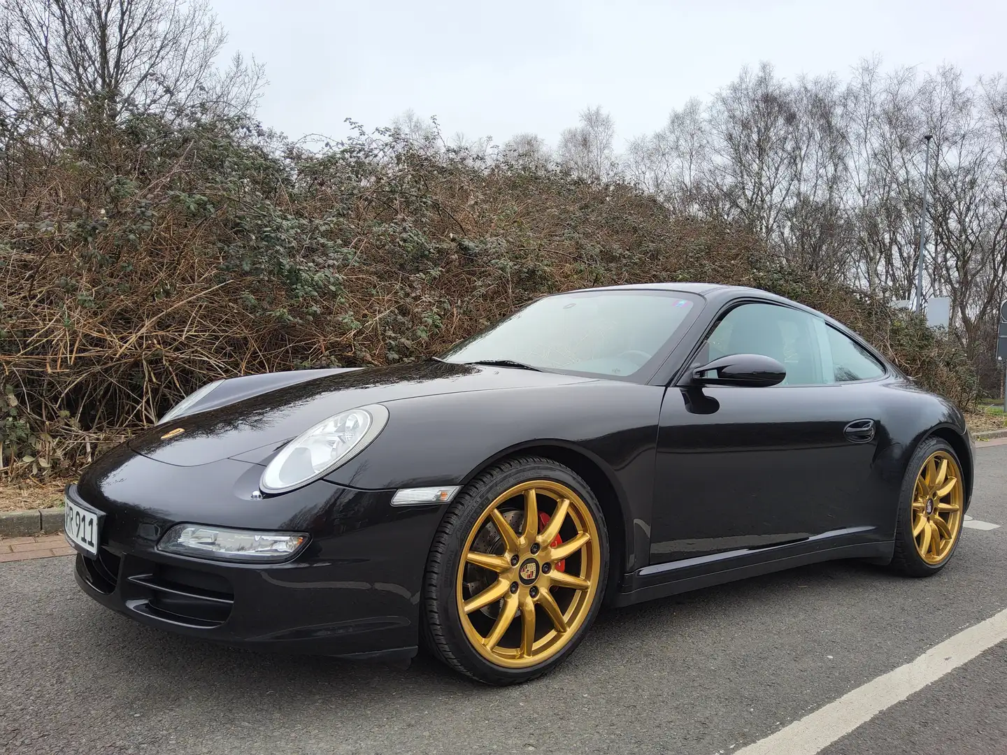 Porsche 997 Carrera 4 Klappe Tiptr. S Schwarz - 2
