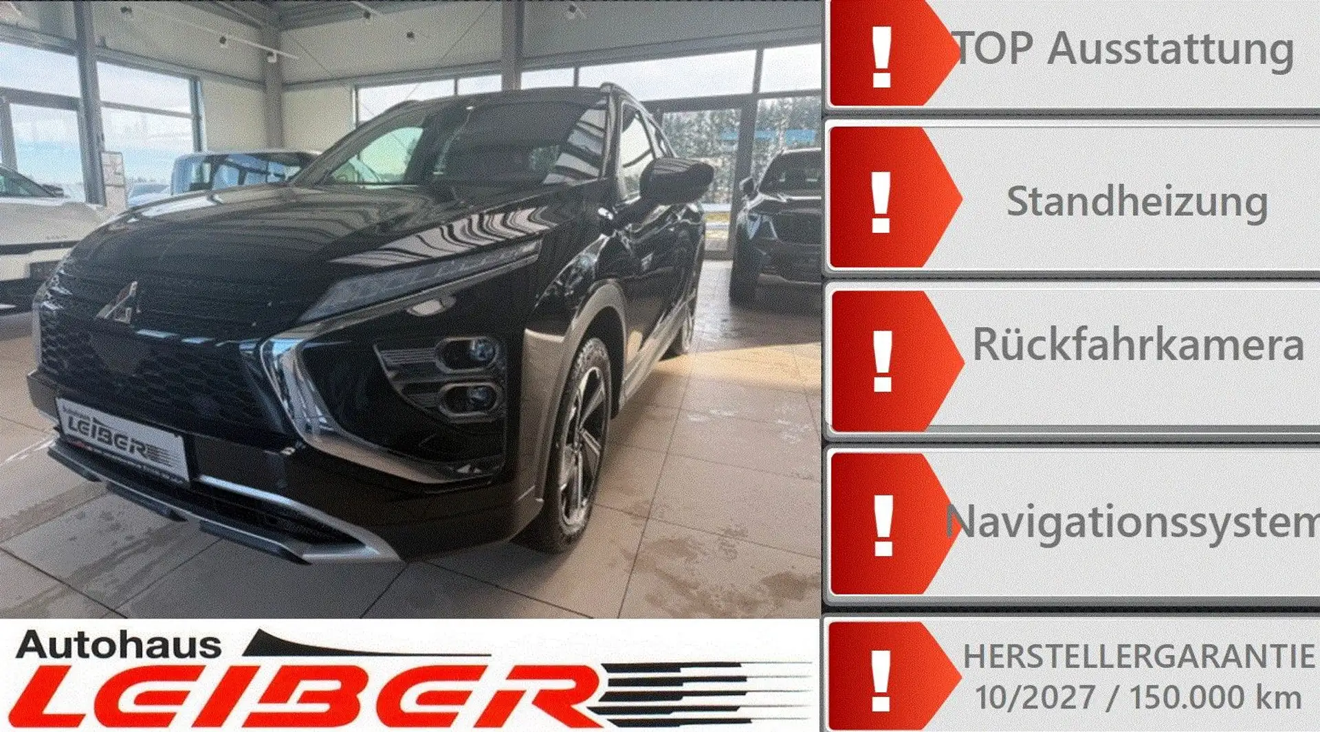 Mitsubishi Eclipse Cross Plus Hybrid 4WD Schwarz - 1