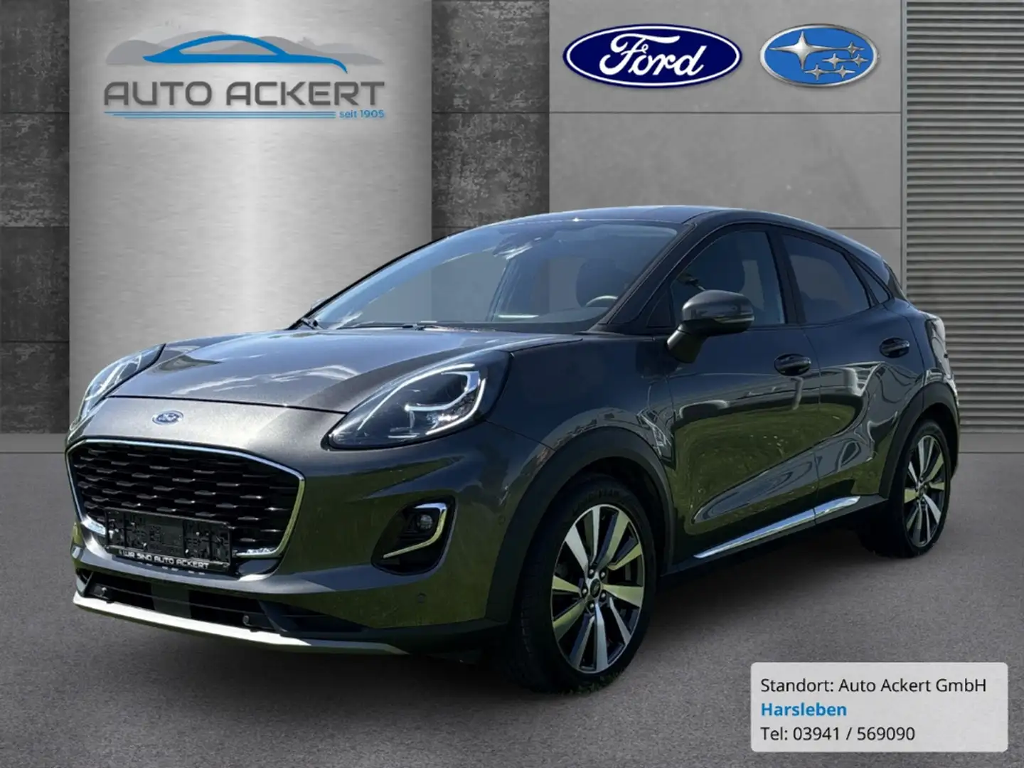 Ford Puma Titanium X 1.0 EcoBoost Mild Hybrid EU6d-TKlima Na Grau - 1
