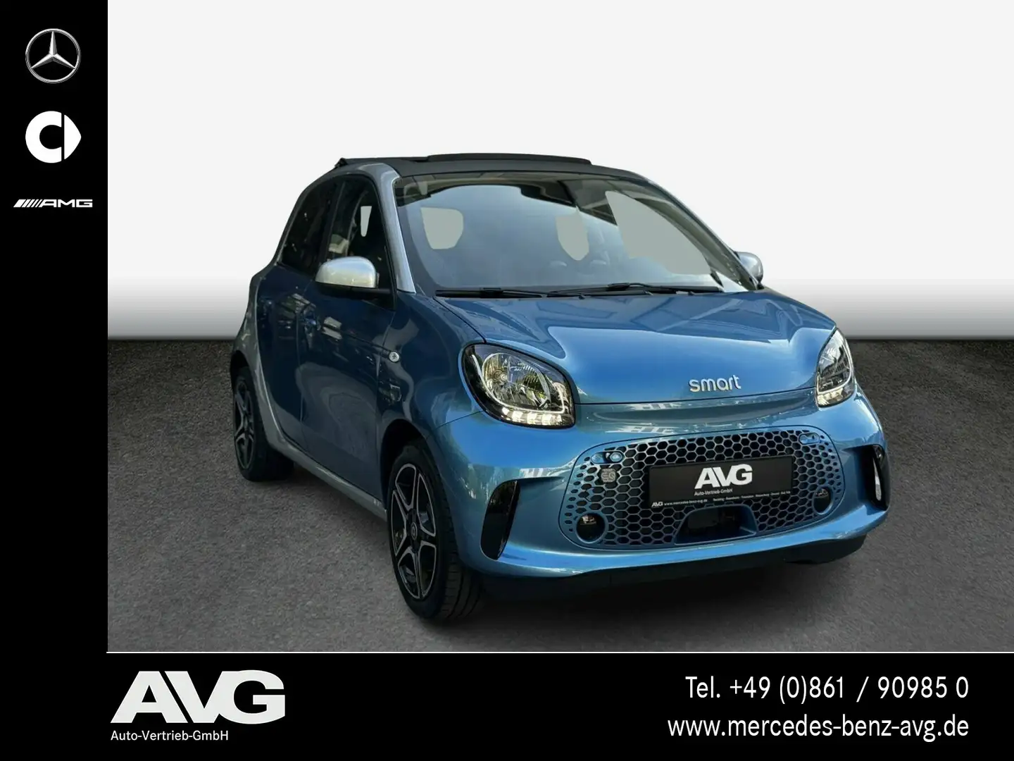 smart forFour smart EQ forfour Premium Faltdach SHZ LMR RKam BC Bleu - 2