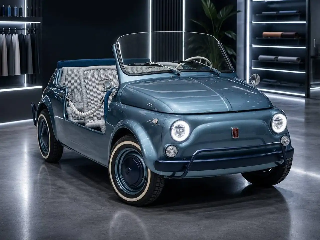 Fiat 500 Spiaggina - Aperta, foto 3