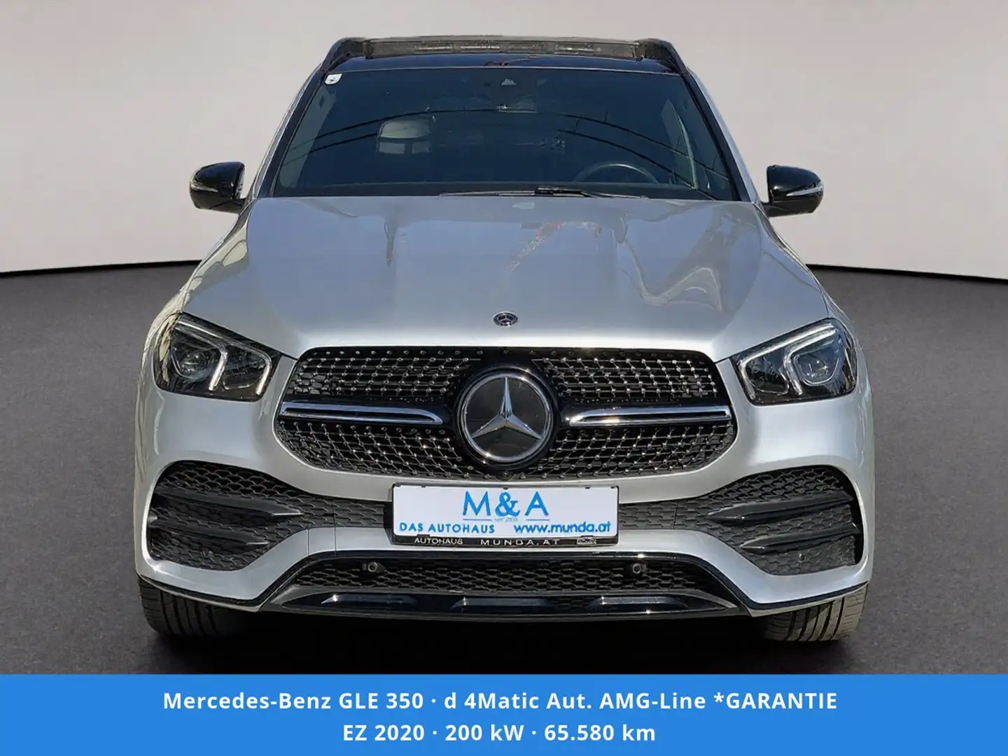 Mercedes-Benz GLE 350 d 4Matic Aut. AMG-Line *GARANTIE Silber - 2