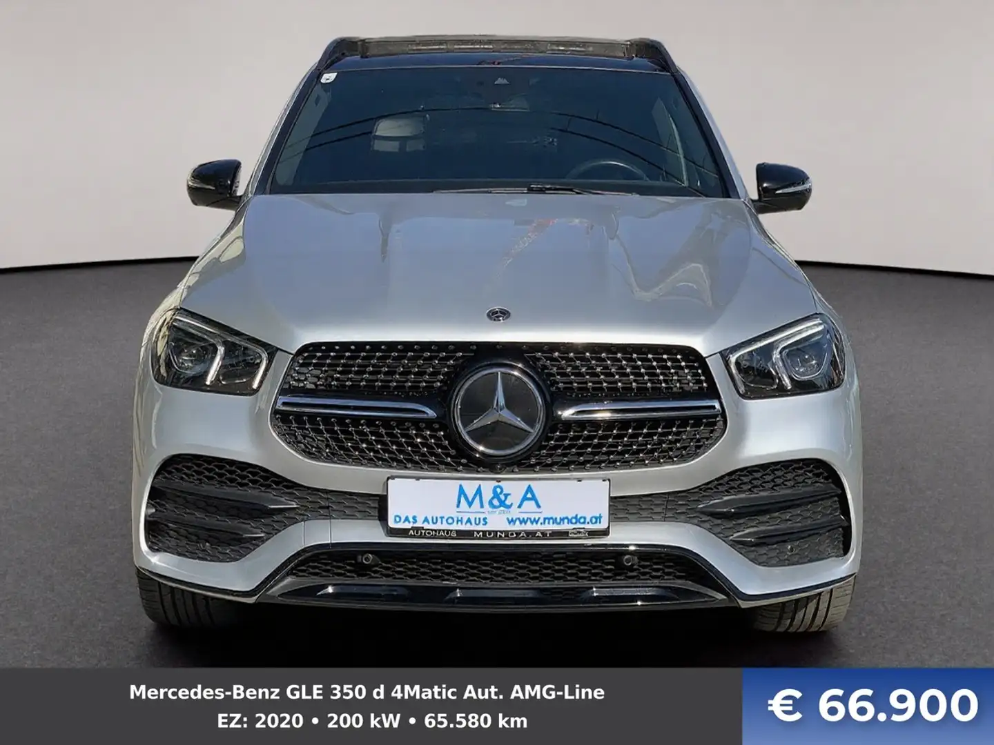 Mercedes-Benz GLE 350 d 4Matic Aut. AMG-Line *GARANTIE Silber - 2