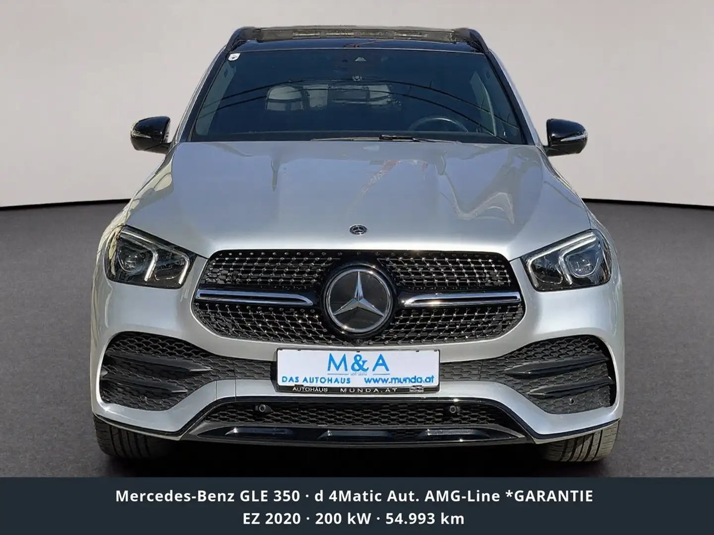Mercedes-Benz GLE 350 d 4Matic Aut. AMG-Line *GARANTIE Silber - 2