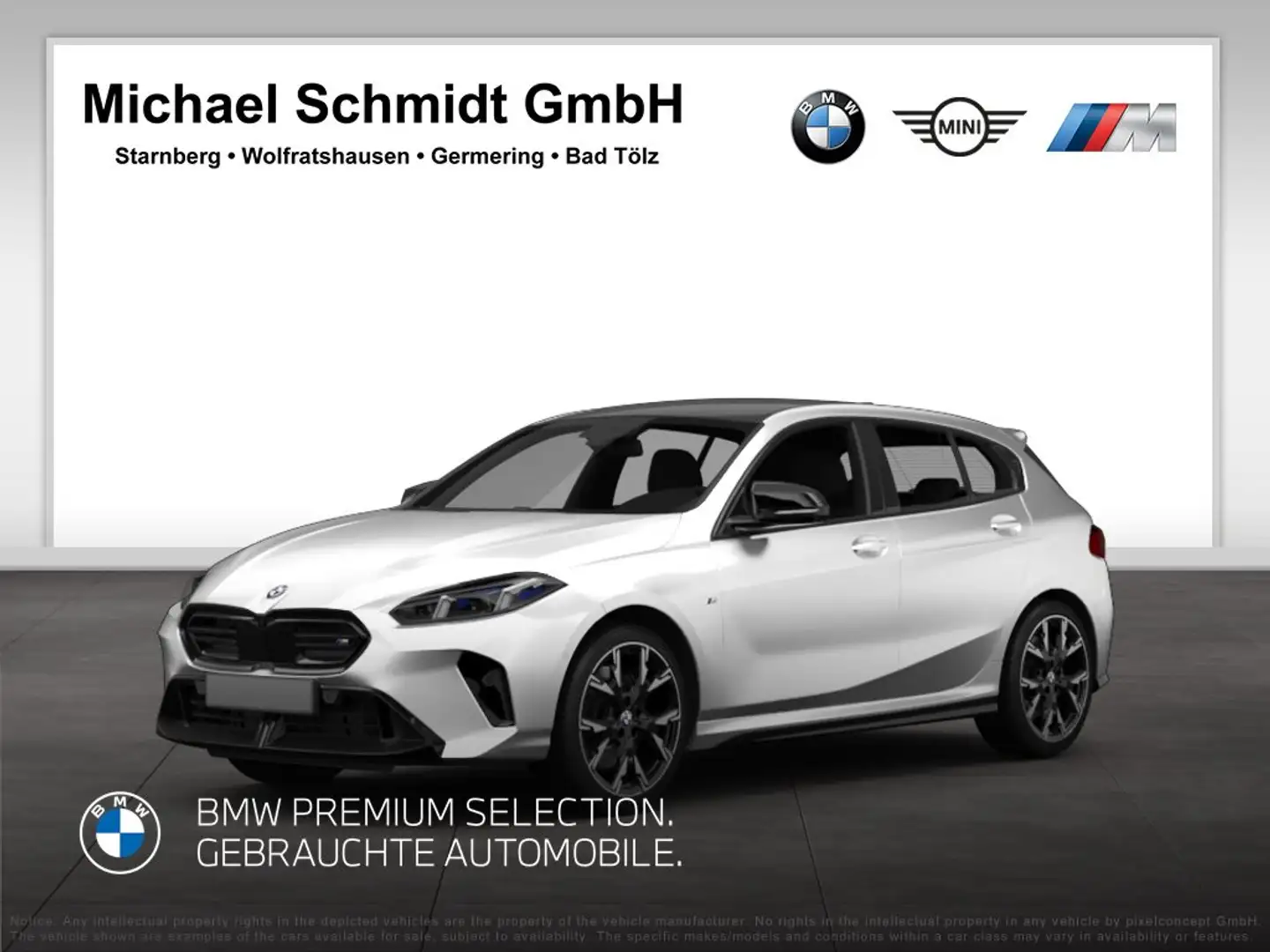 BMW 116 Navi*DAB*Adapt.LED*Driving+Parking Assist.*Fernlic Weiß - 1