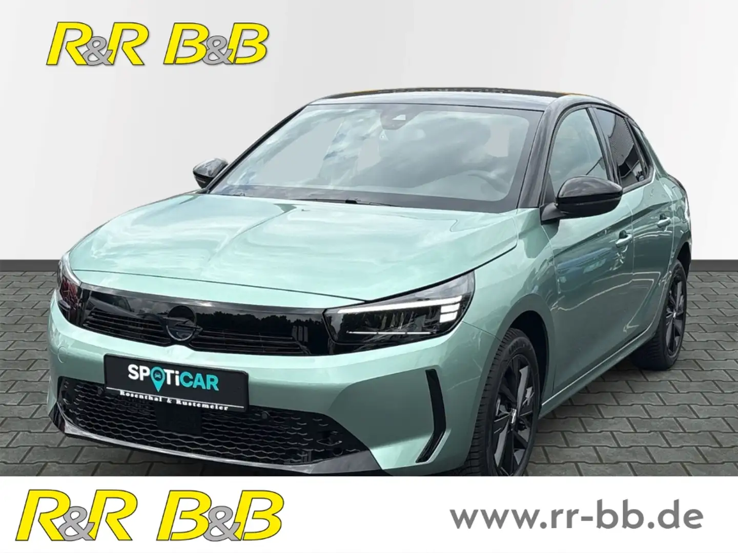 Opel Corsa F YES 1.2 Turbo Mild-Hybrid AT SHZ+CARPLAY+DAB+FSE Grün - 1
