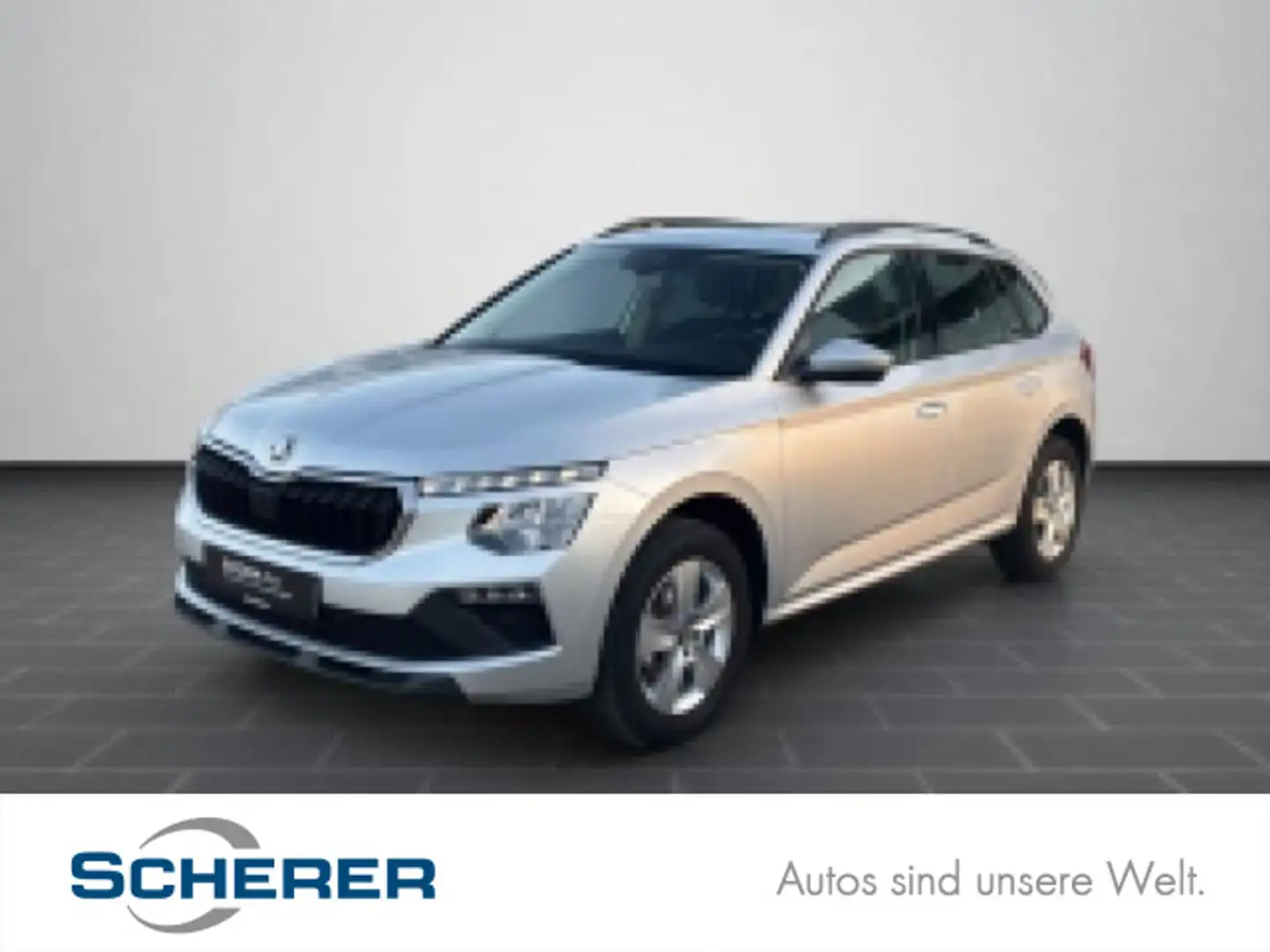 Skoda Kamiq 1,0 TSI DSG LED/Front Assist/Sitzheizung v Silber - 1