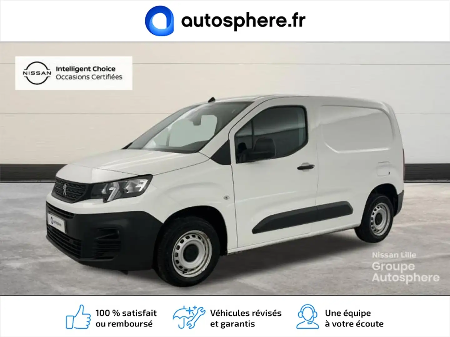 Peugeot Partner Standard 1000kg BlueHDi 100ch S\u0026S Pro - 1