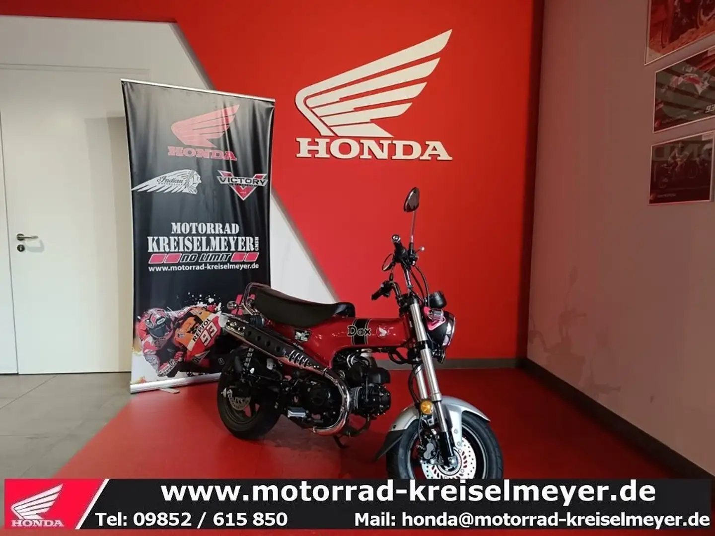 Honda DAX ST 125 Neuwertiger Zustand aus 1. Hand! Rot - 1