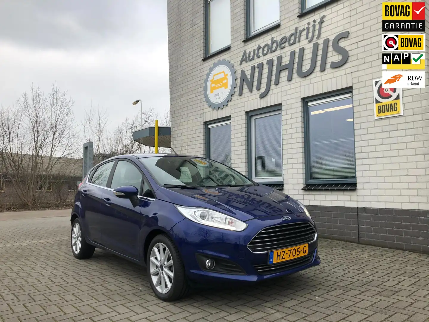 Ford Fiesta 1.0 EcoBoost Titanium / Climate Controle / PDC Ach Blauw - 1
