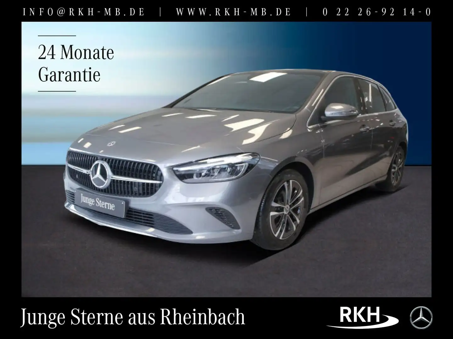 Mercedes-Benz B 200 B 200 Progressive 7G/Pano/Kamera/LED/el.Heckkl. Grau - 1
