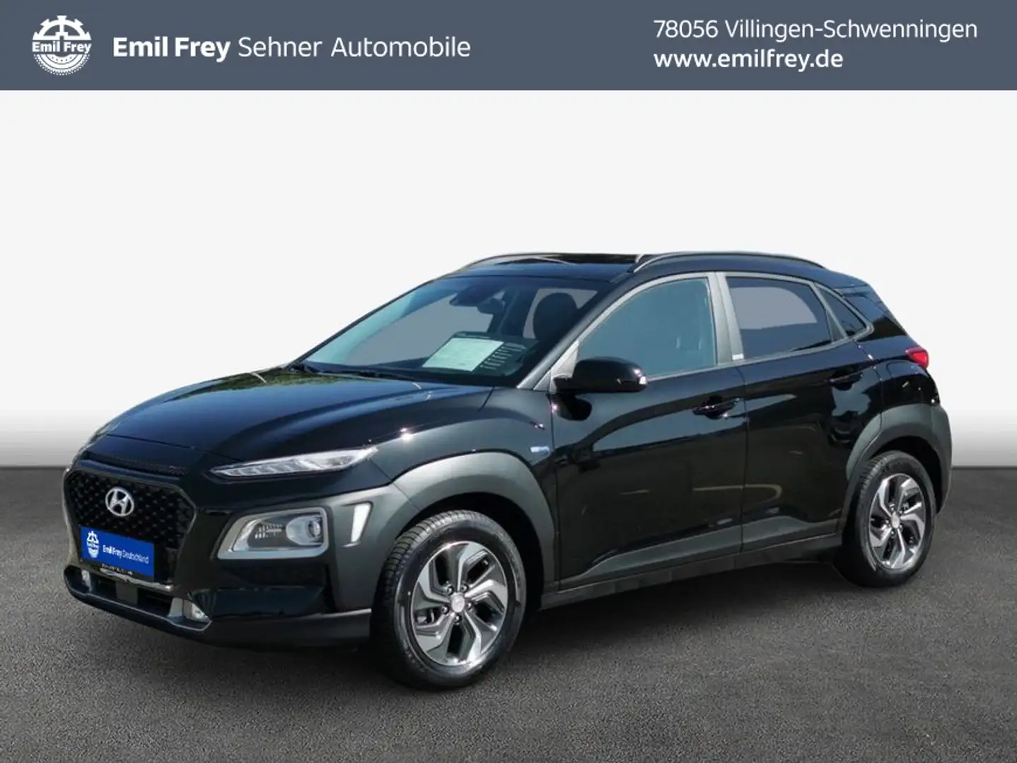 Hyundai KONA 1.6 GDI DCT Hybrid Trend Schwarz - 1