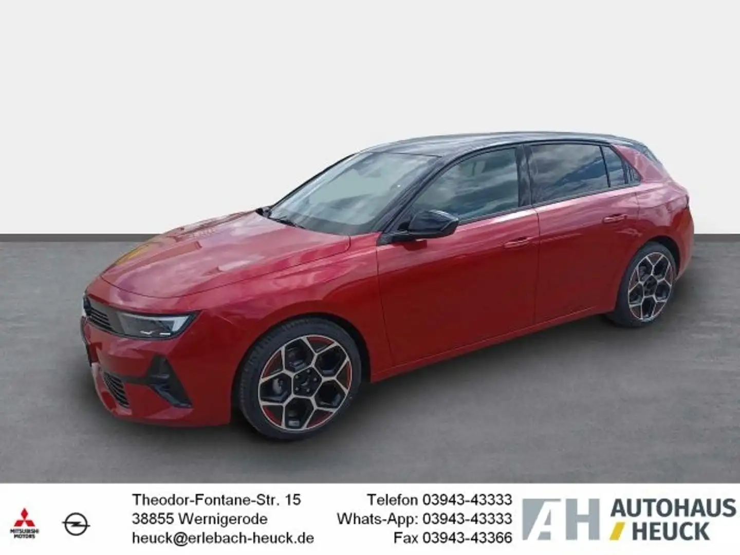 Opel Astra 1.2 GS Navi dig. Cockpit 360 Kamera LED Blendfreie Rouge - 1