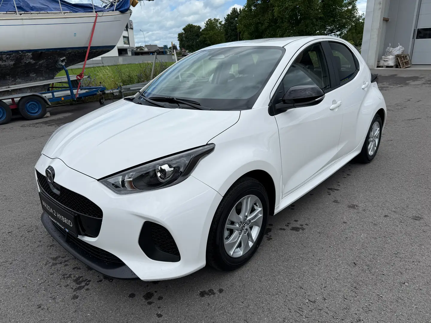 Mazda 2 Hybrid Centre Line Automatik Kamera SHZ Blanco - 1
