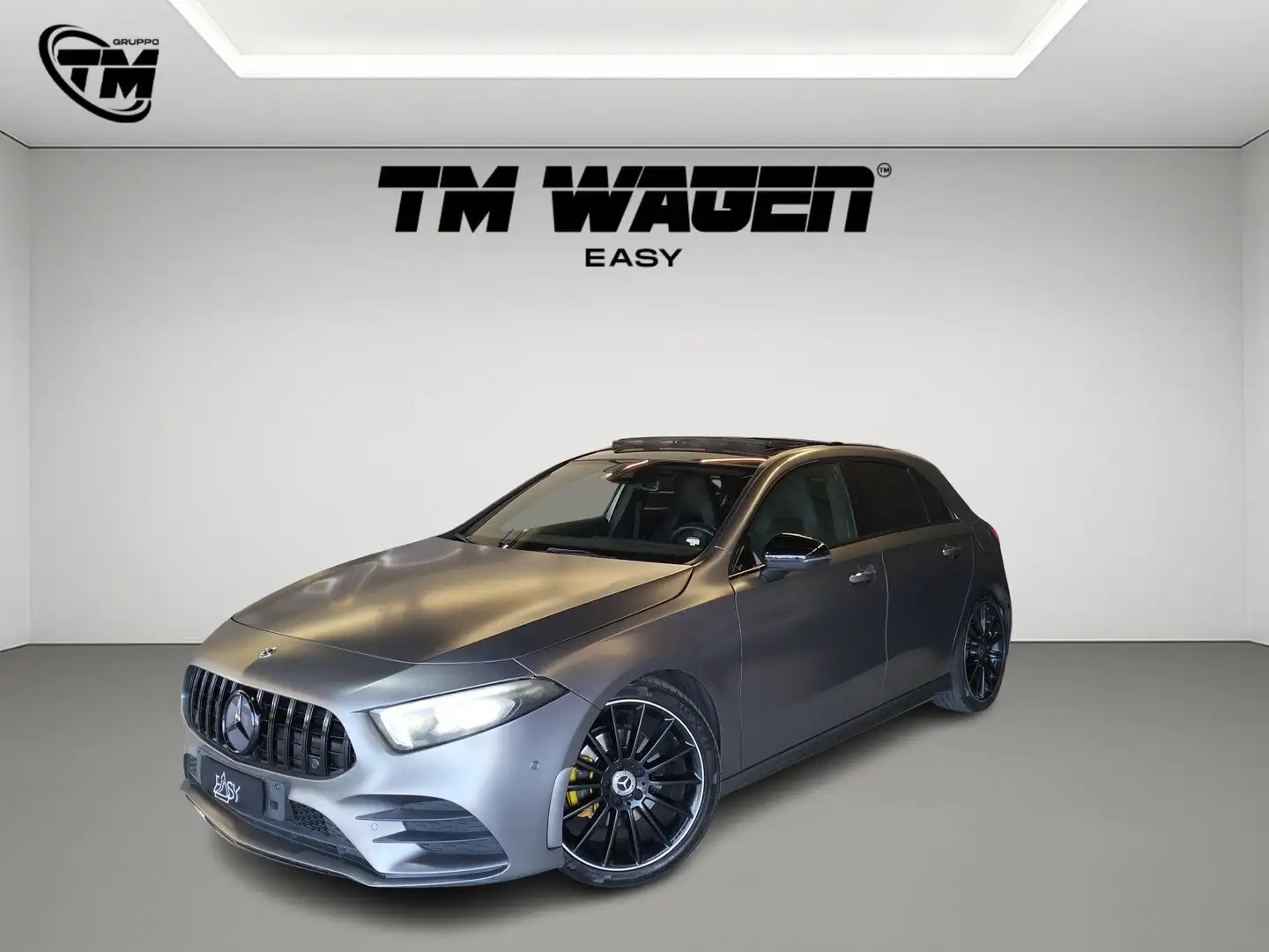 Mercedes-Benz A 180 d Premium plus auto Gris - 1