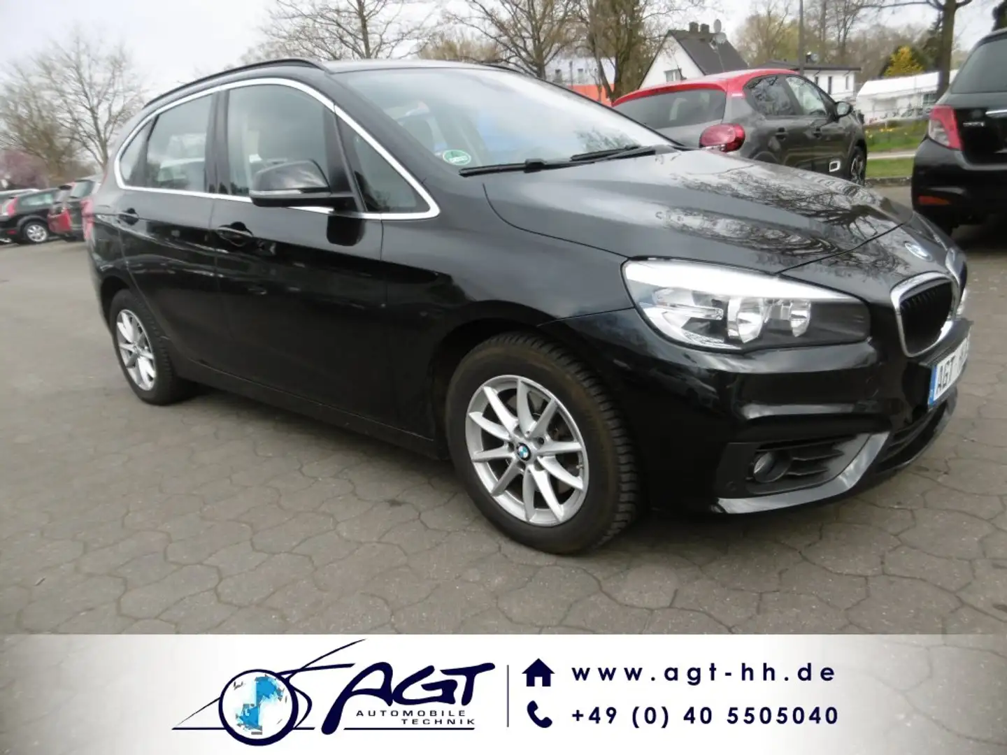 BMW 218 i Active Tourer Navi Tempo.,SitzheizungPDC Zwart - 1