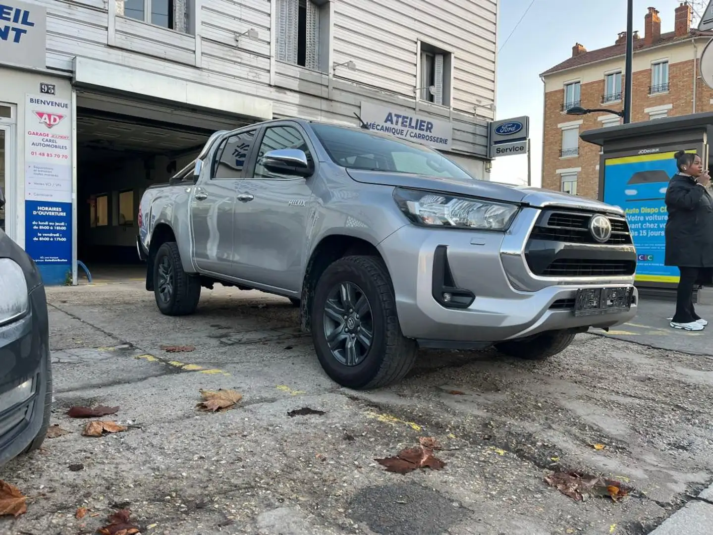 Toyota Hilux IV 4WD 2.8 D-4D 205 DOUBLE CABINE BVM Gris - 2