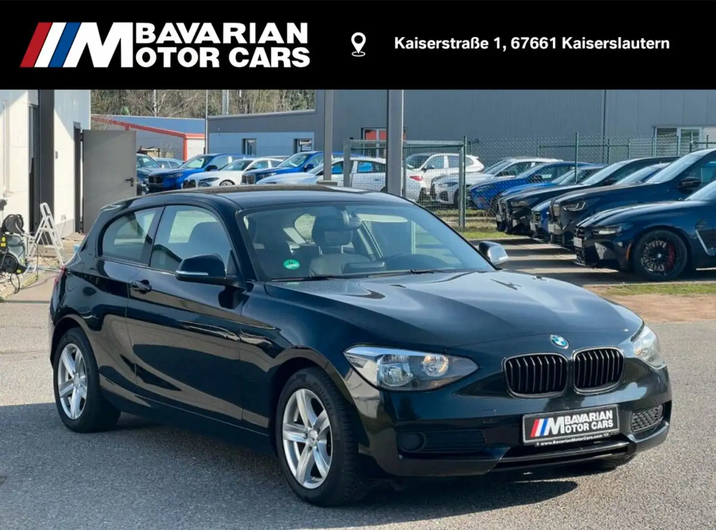 BMW 116 Baureihe 1 Lim. 3-trg. 116 i Noir - 1