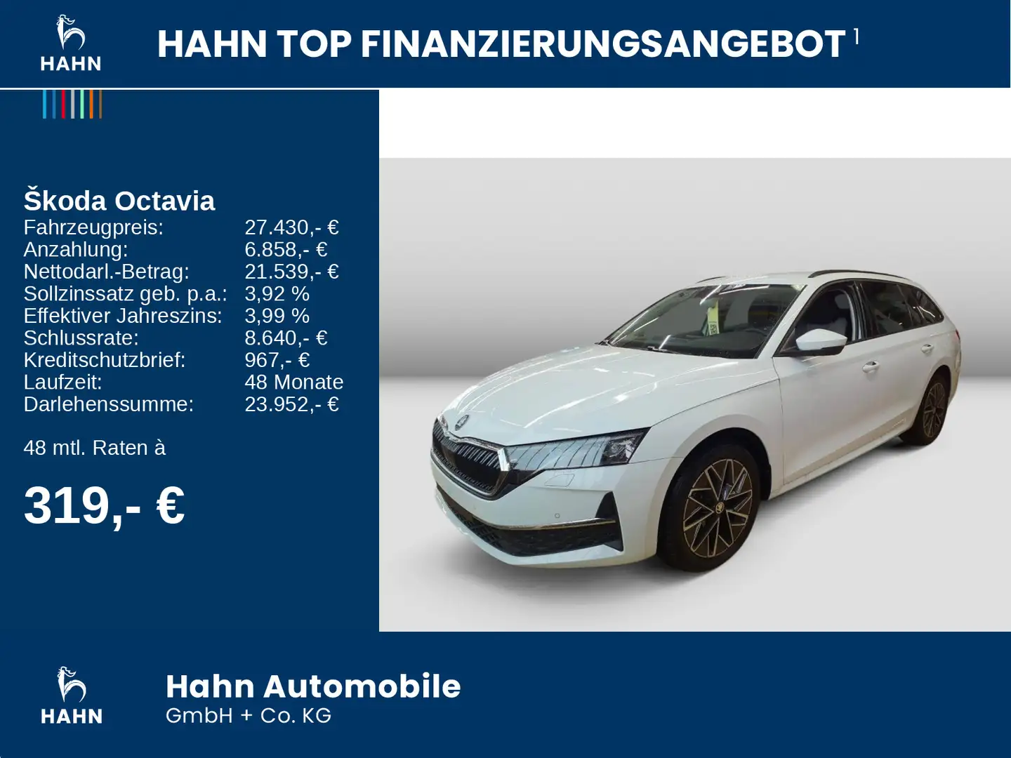 Skoda Octavia 1.5TSI Selection Matrix Navi AHK-Vorb. Weiß - 2
