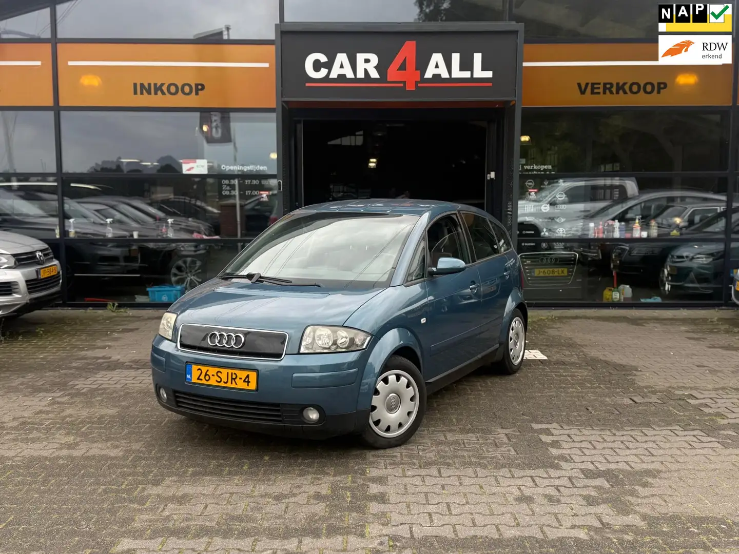 Audi A2 1.4 APK 04-07-2026/CRUISE/AIRCO/2X SLEUTELS/NETTE Bleu - 1