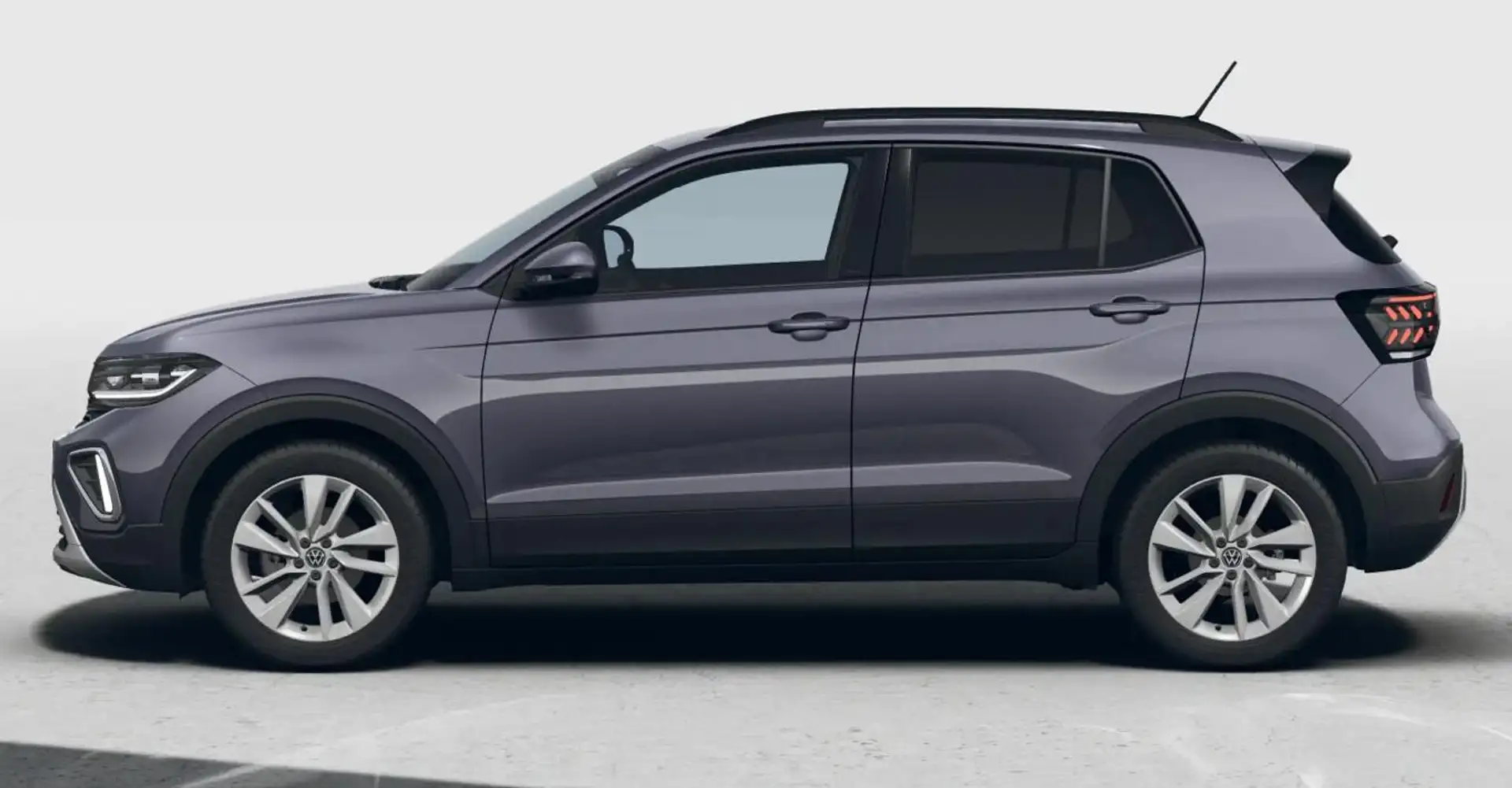 Volkswagen T-Cross DSG Matrix 2ZKlima PrivG 17Z R2D SHZ PDC 85 kW ... Grau - 2