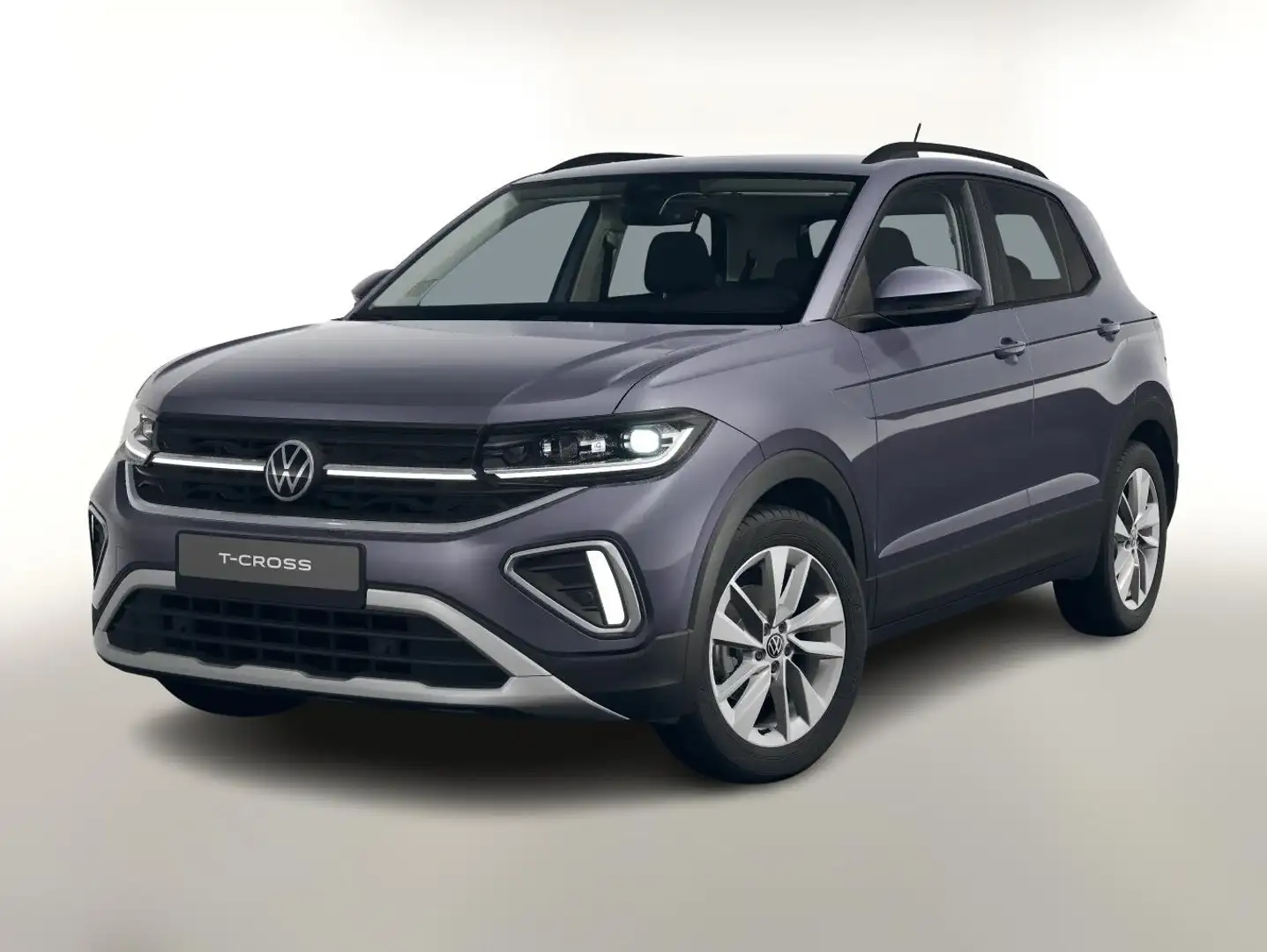 Volkswagen T-Cross DSG Matrix 2ZKlima PrivG 17Z R2D SHZ PDC 85 kW ... Grau - 1