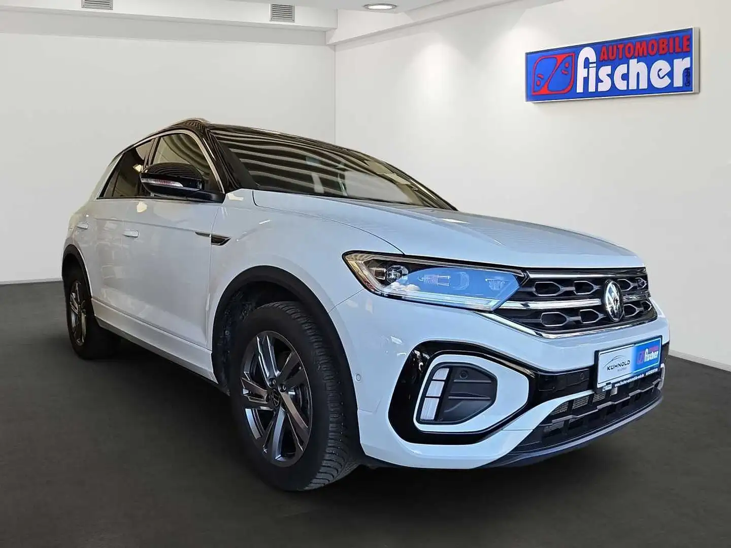 Volkswagen T-Roc 2.0 TDI R-Line Facelift AHK ACC Matrix Kamera Mass Weiß - 2